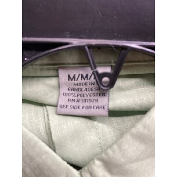 River's End Women's Size M Wrinkle Resistant Button Up Pastel Green Casual NWT - Picture 4 of 5